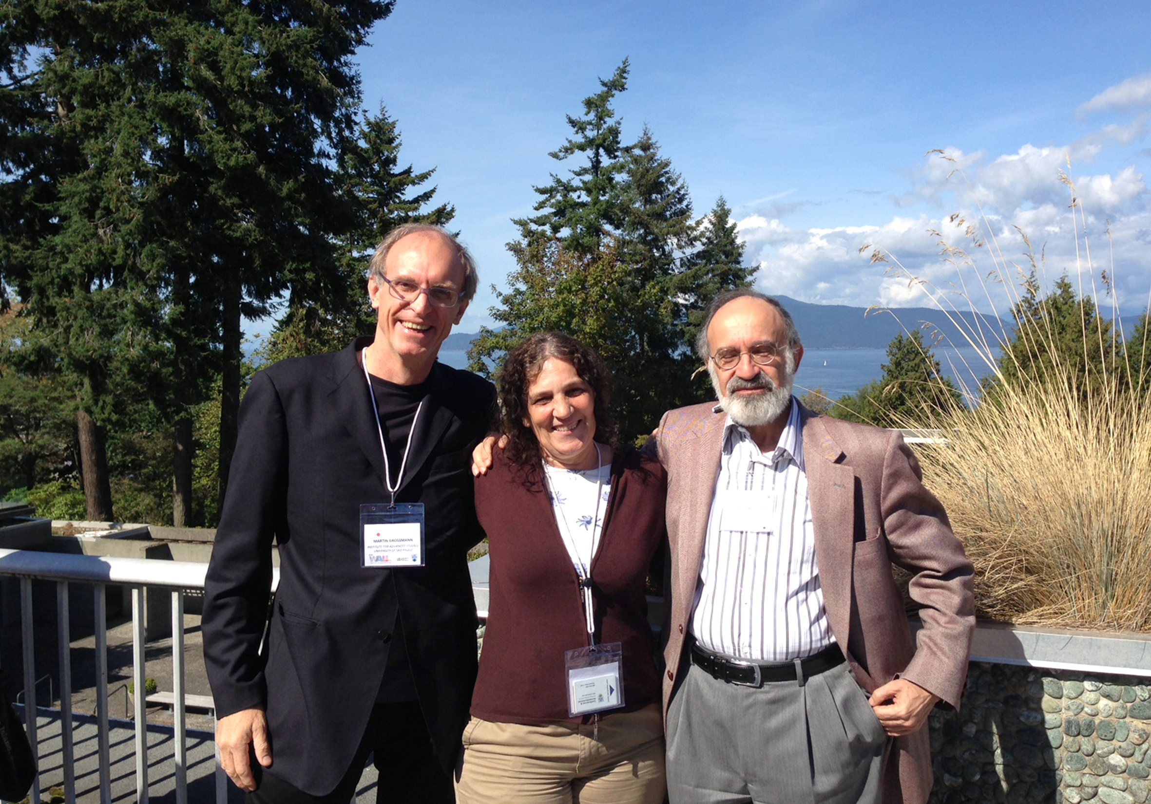 Martin Grossmann, Michal Linial e Guilherme Ary Plonki