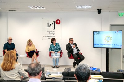 Marcos Buckeridge, Maria Arminda do Nascimento Arruda, Roseli de Deus Lopes e Carlos Gilberto Carlotti Junior
