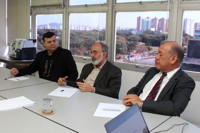 Valtir de Sousa, Guilherme Ary Plonski e Wanderley Messias da Costa