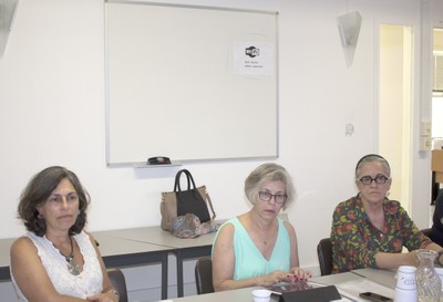 Sandra Maria Sawaya, Neli Aparecida de Mello-Théry e Anna Maria Medeiros Peliano