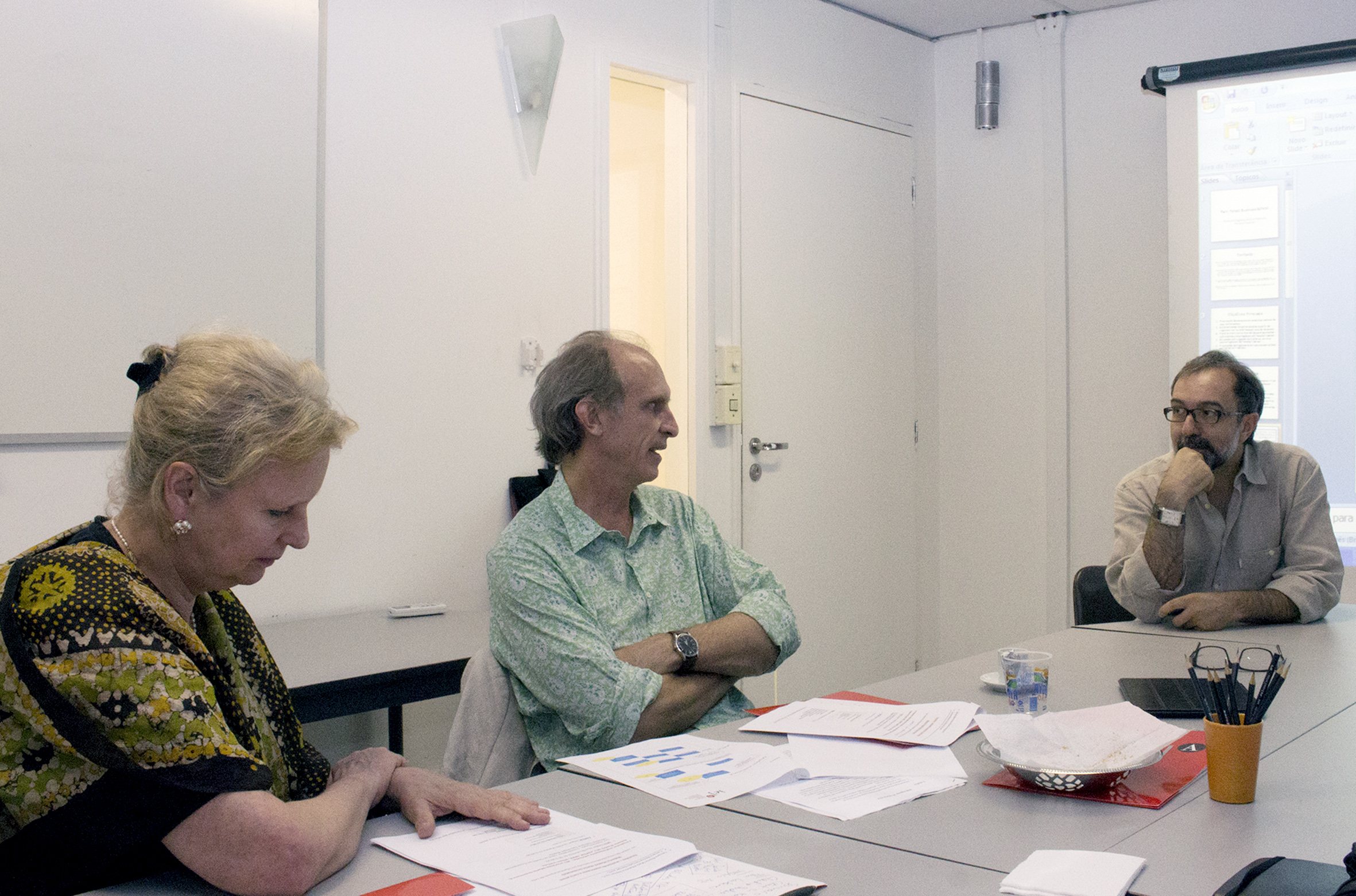 Maritta Koch-Weser, Martin Grossmann e Celso Grecco