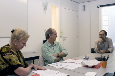 Maritta Koch-Weser, Martin Grossmann e Celso Grecco