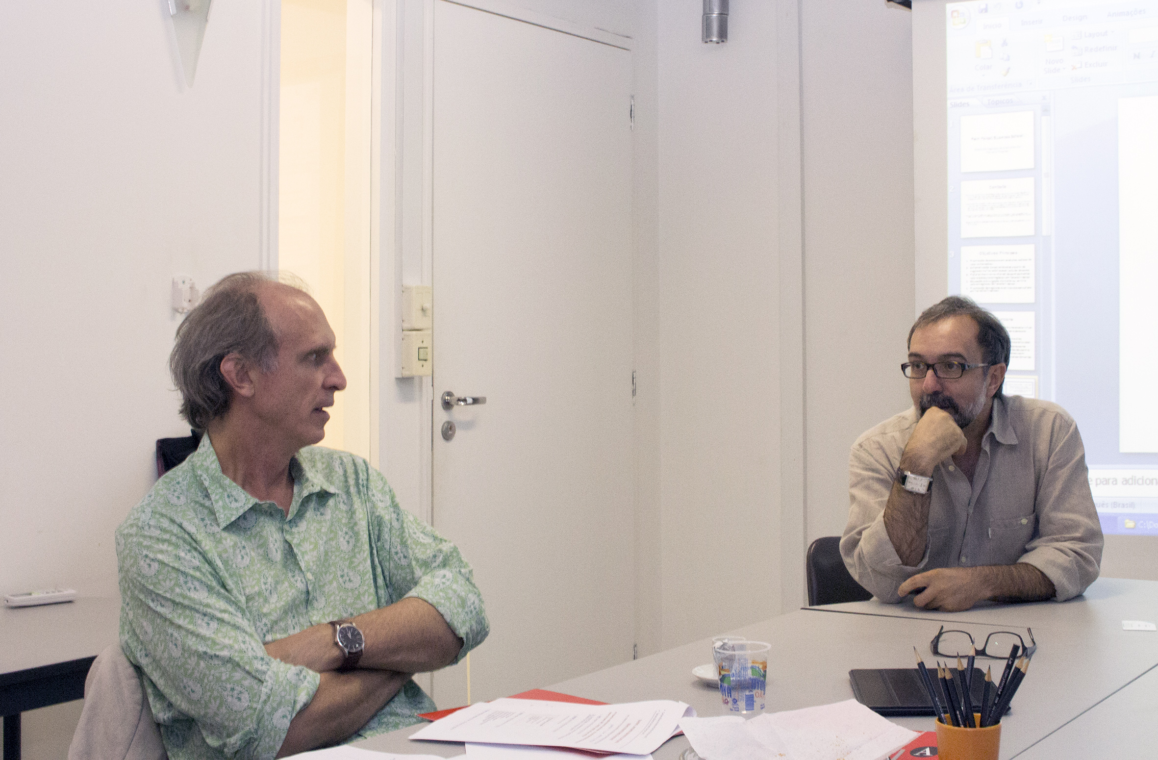 Martin Grossmann e Celso Grecco