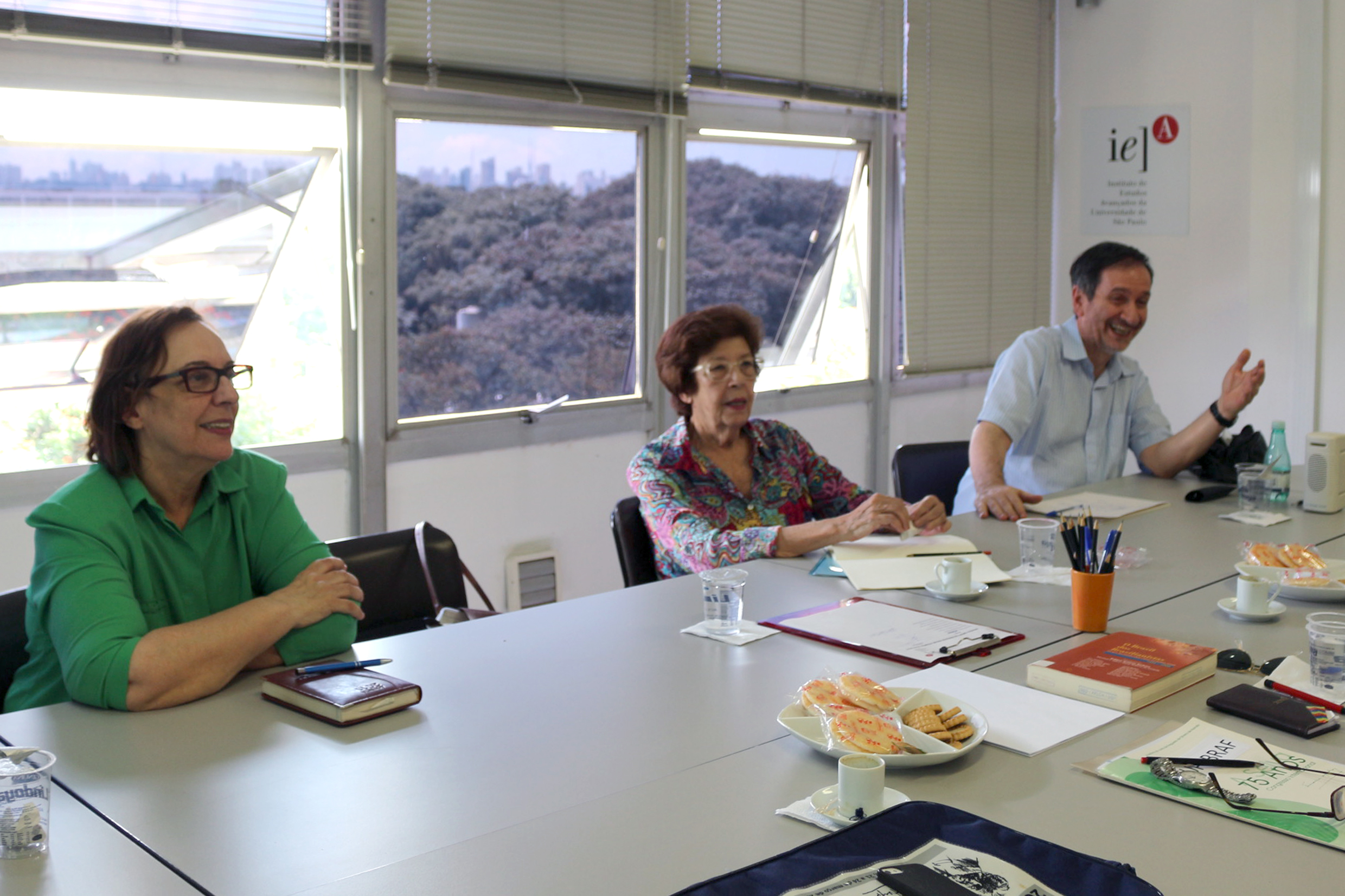 Sandra Margarida Nitrini, Regina Salgado Campos e Gilberto Pinheiro Passos
