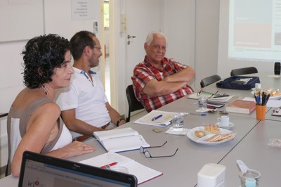 Glória Carneiro do Amaral, João Roberto Gomes de Faria e Antonio Dimas de Moraes