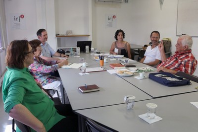 Sandra Margarida Nitrini, Regina Salgado Campos, Gilberto Pinheiro Passos, Glória Carneiro do Amaral, João Roberto Gomes de Faria e Antonio Dimas de Moraes