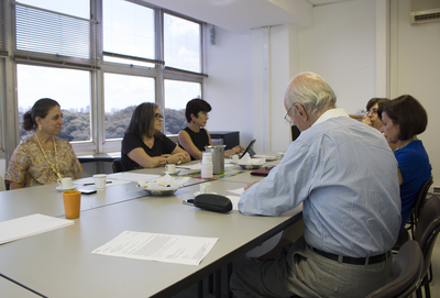 Ana Lydia Sawaya, Anna Peliano, Semíramis M. Álvares Domene, Sandra Maria Sawaya, Mariângela B. Wanderley e Luis Gaj