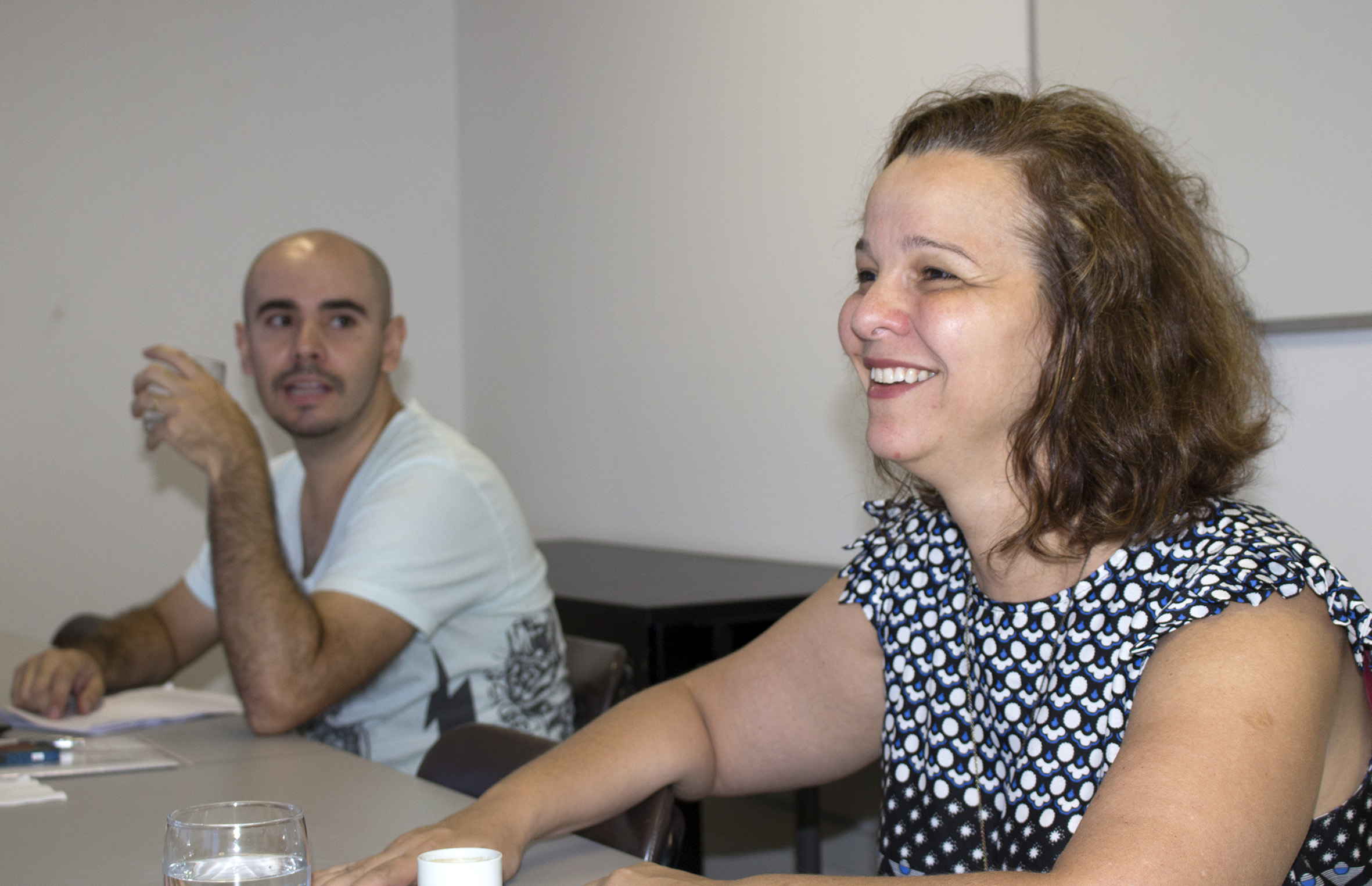 André Bueno  e Inês Virginia Prado Soares