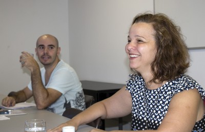 André Bueno  e Inês Virginia Prado Soares