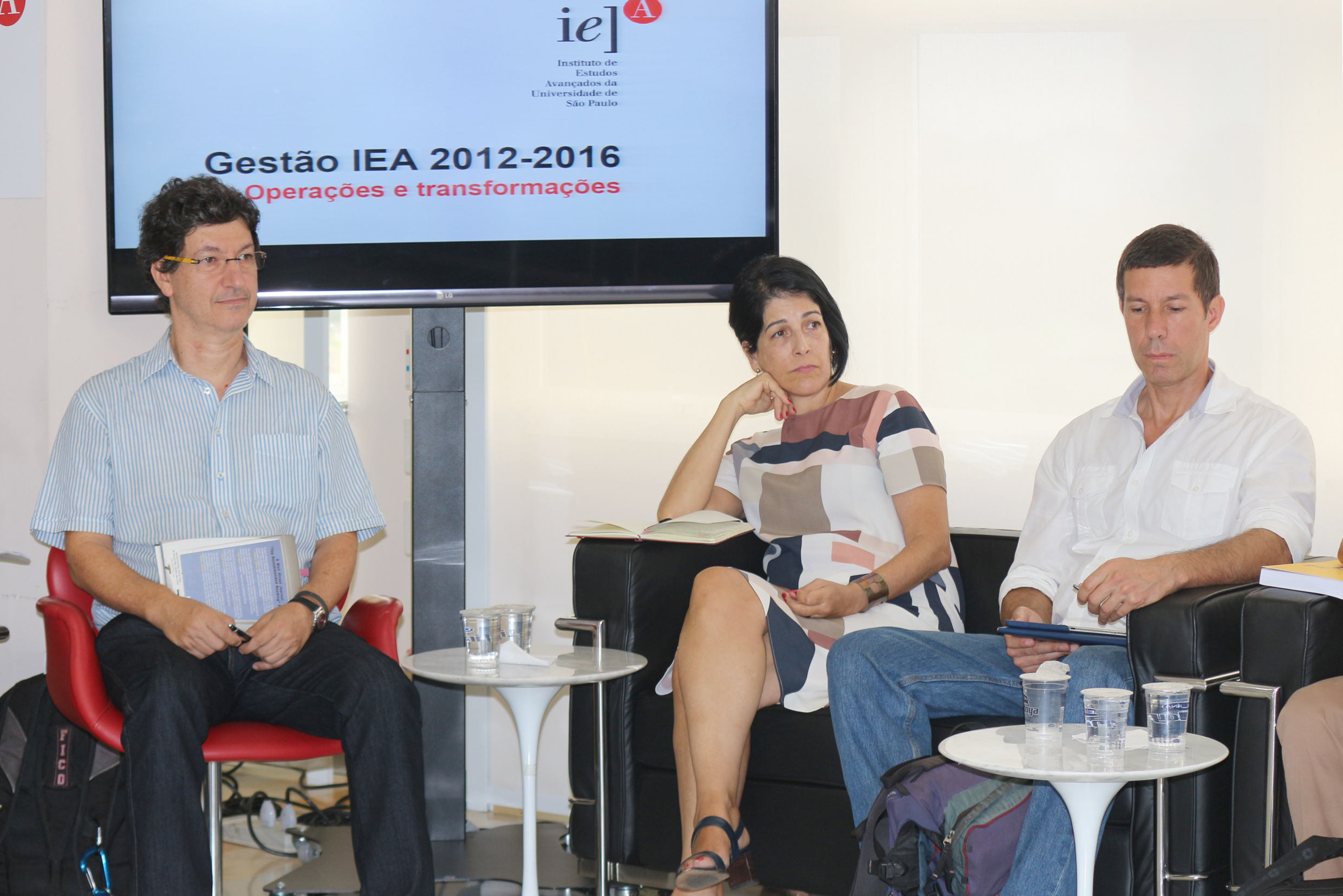 Mario Sergio Salerno, Lúcia Maciel Barbosa de Oliveira e Astolfo Gomes de Mello Araújo 
