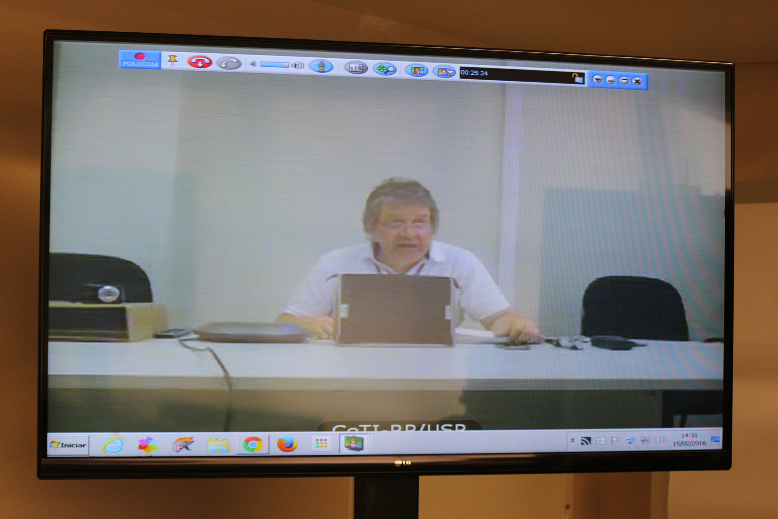 Norberto Garcia Cairasco via videoconferência