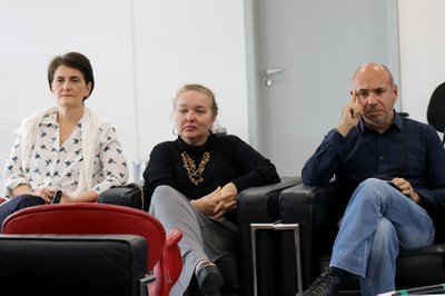 Kátia Rubio, Fabíola Andréa Silva e Wagner Costa Ribeiro