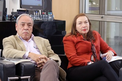Gildo Magalhães e Magda Adelaide Lombardo - 17/05/2018
