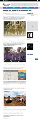 Notícias sobre a Cartografia dos Direitos Humanos