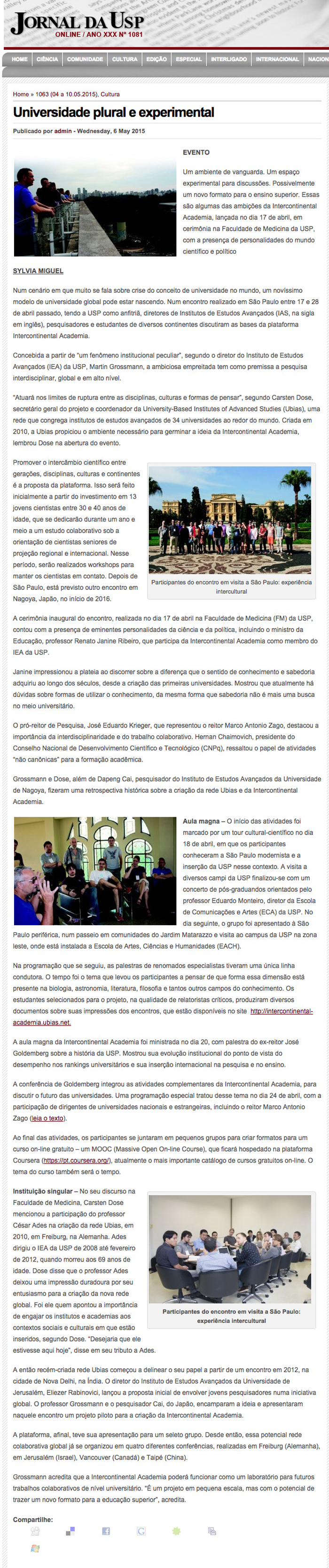 Intercontinental Academia