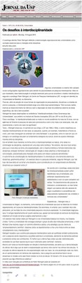 Interdisciplinaridade e a Nova Governança das Universidades - Peter Weingart 