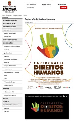 Cartografia Direitos Humanos
