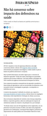 Impacto dos defensivos na saúde
