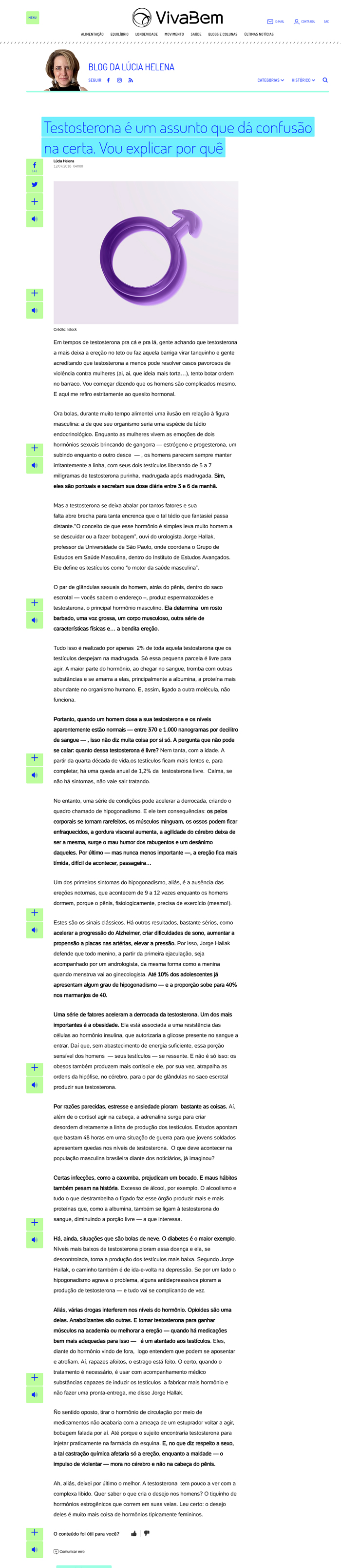 Testosterona