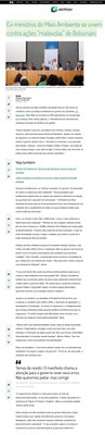Encontro de ex-ministros do Meio Ambiente