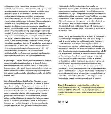 Artigo de Rogério Arantes sobre os vazamentos do Intercept  - Pág. 2