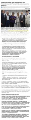 Encontro de ex-ministros do Meio Ambiente