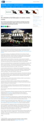 Encontro de ex-ministros da Educação
