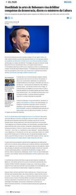 Encontro de ex-ministros de Cultura