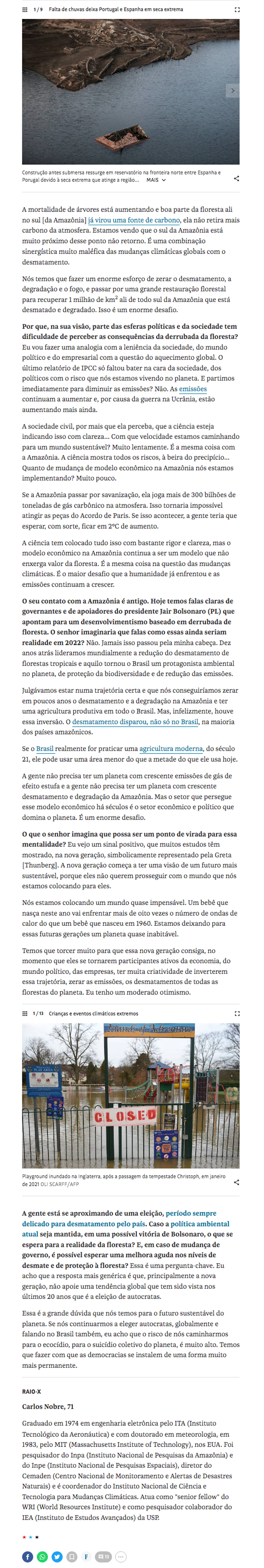 Carlos Nobre eleito membro da Royal Society - pág.2