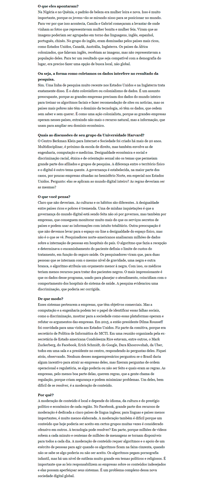 Entrevista de Virgílio Almeida para Revista Pesquisa Fapesp - pag. 3