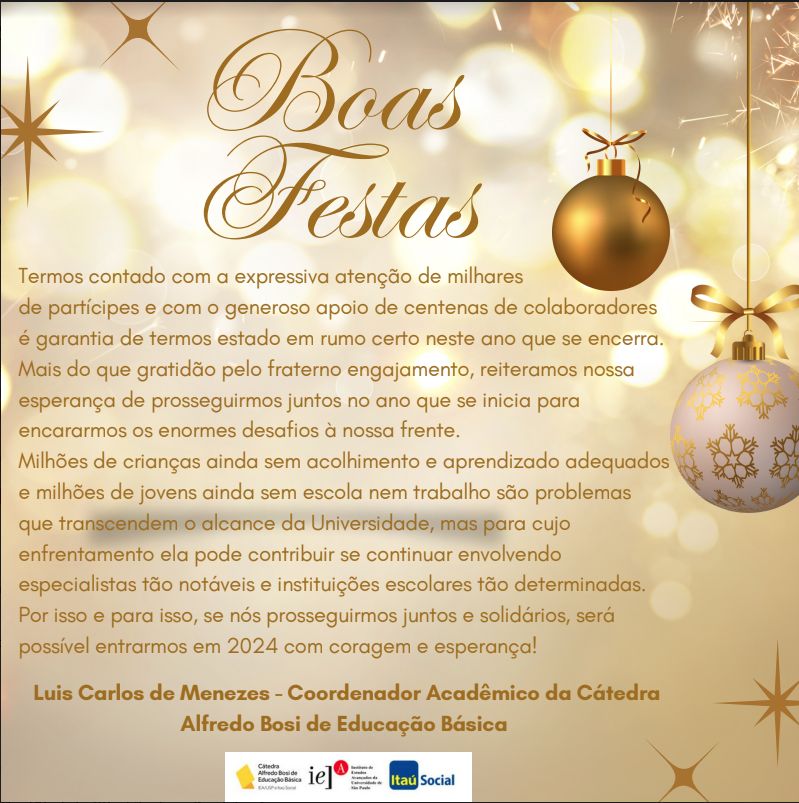 Boas Festas!