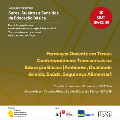 Formação Docente em Temas Contemporâneos Transversais na Educação Básica (Ambiente, Qualidade de vida, Saúde, Segurança Alimentar)