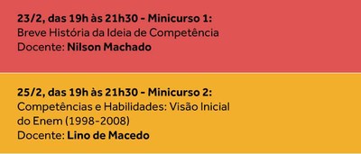 Minicurso 2021 - 1 a 2