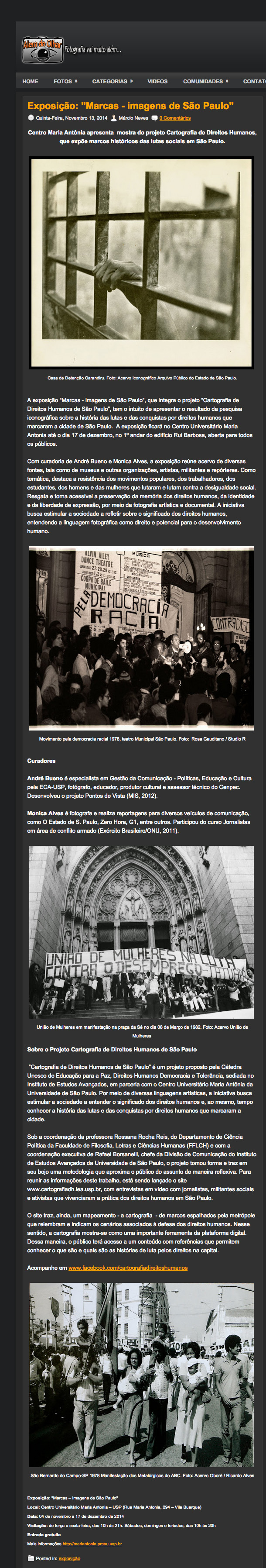 Blog Além do olhar