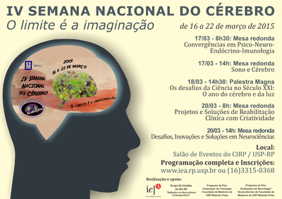 Cartaz semana do cérebro